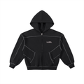 ILLEGAL MOTION fleece zip up