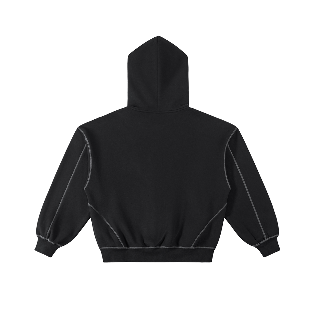 ILLEGAL MOTION fleece zip up