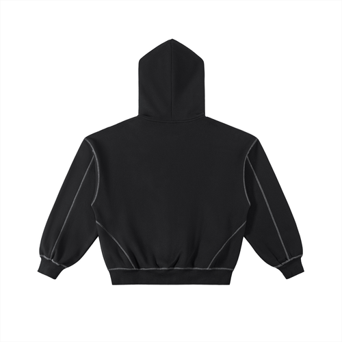 ILLEGAL MOTION fleece zip up